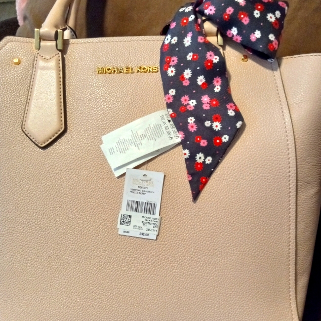 Nwt Michael Kors Satchel W/ Long Strap